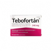 TEBOFORTAN 240 MG COMPRIMIDOS RECUBIERTOS CON PELiCULA, 30 comprimidos