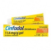 CINFADOL 11,6 MG/G GEL, 1 tubo de 100 g