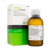 AMBROXOL CINFA 3 MG/ML JARABE EFG, Frasco de 200 ml (PET)