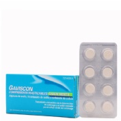 GAVISCON COMPRIMIDOS MASTICABLES SABOR MENTA,24 comprimidos