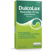 DULCOLAX BISACODILO 10 MG SUPOSITORIOS, 12 supositorios
