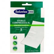 Salvelox med sterile compresses (5 apositos talla xl 10 cm x 7,5 cm)