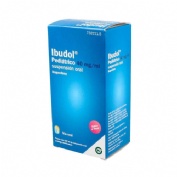 IBUDOL PEDIATRICO 40 MG/ML SUSPENSION ORAL, 1 frasco de 150 ml + jeringa graduada