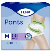 Tena Pants Maxi Ropa interior absorbente unisex - Talla M (10 ud)