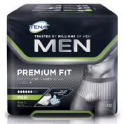 Tena Men Premium Fit Protective Underwear Calzoncillo Talla L (10 ud)