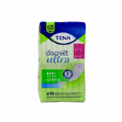 Absorbente incontinencia orina ligera tena discreet ultra normal 16 unidades - tena discreet ultra n