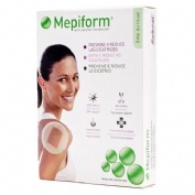 Mepiform silicona reductor de cicatrices (5 unidades 7,5 cm x 5 cm)
