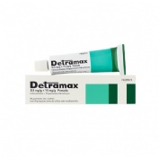 DETRAMAX 2,5 mg/g + 15 mg/g POMADA , 1 tubo de 30 g