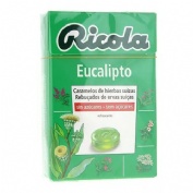 Ricola Caramelos Eucalipto sin azúcar (65 g)