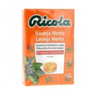 Ricola Caramelos Naranja Menta sin azúcar (65 g)