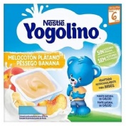 Nestle yogolino melocoton platano  4 envases 100 g