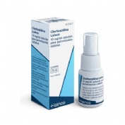 CLORHEXIDINA LAINCO 10 MG/ML SOLUCION PARA PULVERIZACION CUTANEA, 1 frasco de 25 ml