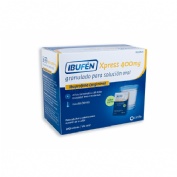 IBUFÉN XPRESS 400 MG GRANULADO PARA SOLUCIÓN ORAL, 20 sobres