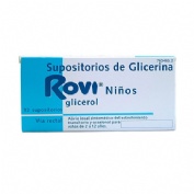 SUPOSITORIOS DE GLICERINA ROVI NIÑOS, 12 supositorios