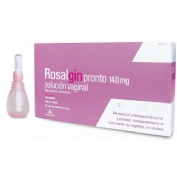ROSALGIN PRONTO 140 mg SOLUCIÓN VAGINAL, 5 envases unidosis de 140 ml