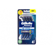 Gillete sensor3 confort 4 unidades  maquinilla