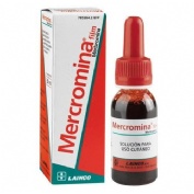 MERCROMINA FILM 20 MG/ML SOLUCIÓN CUTÁNEA, 1 frasco de 30 ml