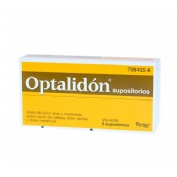 OPTALIDON 500 MG/75MG SUPOSITORIOS  , 6 supositorios