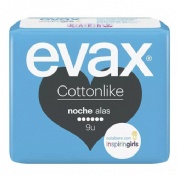 Evax cottonlike alas noche plus 9u