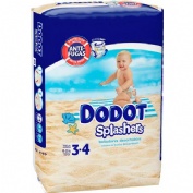 Pañal infantil - dodot splashers (talla 3 6-11 kg 12 unidades)
