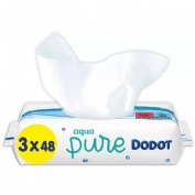 Dodot Aqua Pure Toallitas Húmedas (144 ud -- 48 x 3 pack)