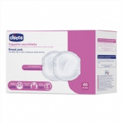Chicco Discos Absorbentes Antibacterias (60 ud)