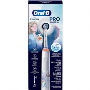 Cepillo dental electrico recargable - oral-b pro 3 junior 6+ box (1 unidad frozen)