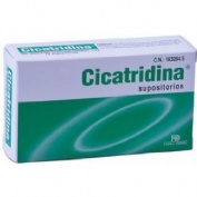 Cicatridina supositorios  10 unidades 2 g