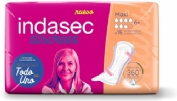 Compresa perdidas leves indasec discreet maxi 15 unidades - indasec discreet