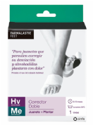 Corrector doble juanetes y plantar - farmalastic feet (pie derecho talla mediana)