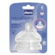 Chicco Tetina NaturalFeeling 6m+ flujo rápido