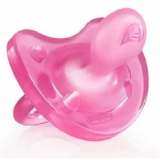 Chicco Chupete Physio Soft silicona rosa 0-6m