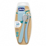 Chicco Chicco Cuchara de Silicona Blanda 6m+ 