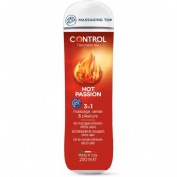 Control hot passion gel de masaje hidratante (1 envase 200 ml)