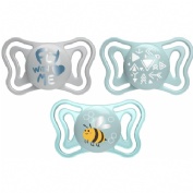 Chicco Chupete Silicona Ortodóntico Physio Light 2 - 6 meses Azul (2 unidades)