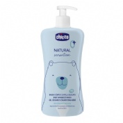 Chicco Gel de baño y champú sin lágrimas Natural Sensation