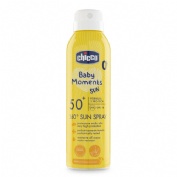 Chicco baby moments 0+ sun spray 50+ 150 ml
