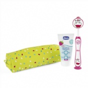 Chicco set higiene dental rosa hipo 3-6 años