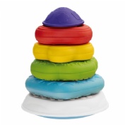Chicco juguete 2 en 1 piramide de anillos 6 - 36 meses