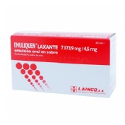 EMULIQUEN LAXANTE 7.173,9 mg/4,5 mg EMULSION ORAL EN SOBRES , 10 sobres