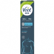 Veet men total pro crema depilatoria piel sensible