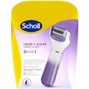 Scholl velvet smooth - lima electronica con recambio exfoliante (rosa)