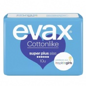 Evax Compresas Cottonlike Superplus 10 compresas