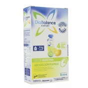 DiaBalance Expert gel glucosa absorción rápida sabor lima-limón (4 sobres)