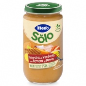 Hero baby menestra verduras con ternera y jamon (1 tarro 235 g)