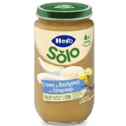 Hero baby crema de bechamel con lenguado (1 tarro 235 g)