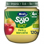 Hero baby solo pera y manzana (1 envase 120 g)