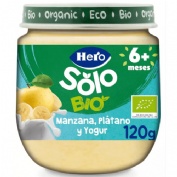 Hero baby solo manzana platano y yogur (1 envase 120 g)