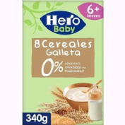 Hero 8 cereales galleta (1 bolsa 340 g)