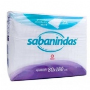 Sabanindas Extra Protector de Cama 80 x 180 cm (20 ud)
